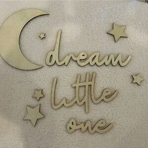 Wooden Dream Little One Wall Decor